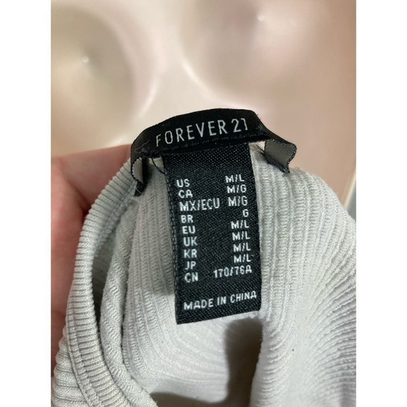 Forever‎ 21 Crop Top Lot 4 M/L Trendy Styles Juniors Summer Casual Cute Clothes - Picture 7 of 11